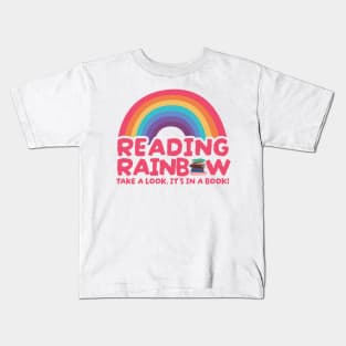 Reading Rainbow - Vintage Kids T-Shirt